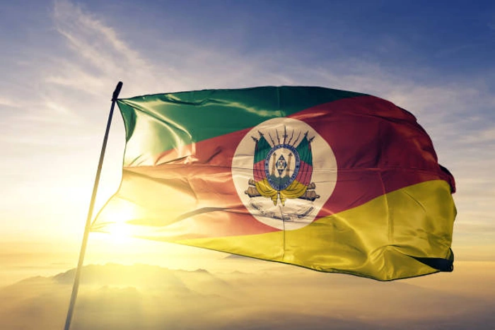 Bandeira do Rio Grande do Sul. Falando dos planos de saude no rs.