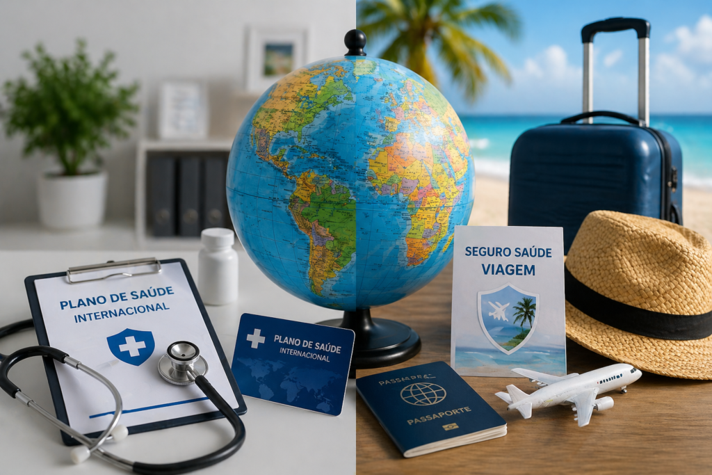Plano de Saúde Internacional x Seguro Saúde Viagem: Qual a Diferença?